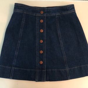 Denim skirt